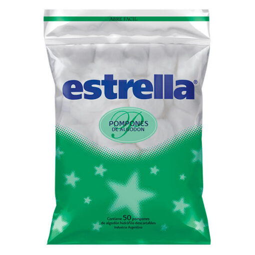 Pompones Estrella X 50 U