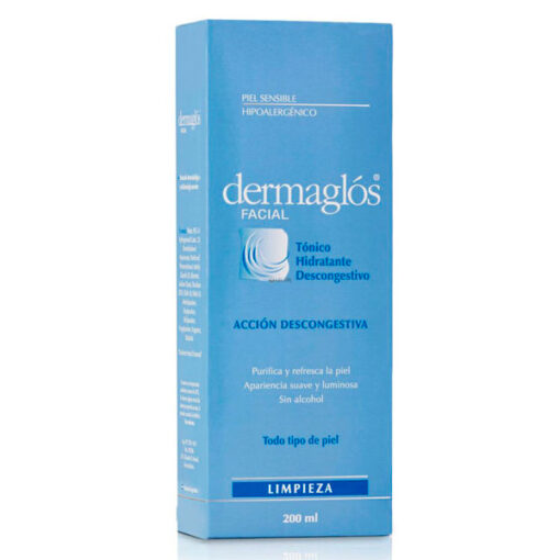 Tónico Dermaglós Hidratante Descongestivo X 200 Ml
