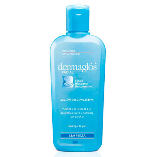 Tónico Dermaglós Hidratante Descongestivo X 200 Ml - Imagen 2