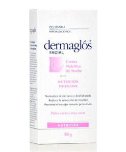 Crema Dermaglós Nutritiva de Noche Intensiva X 50 Gr