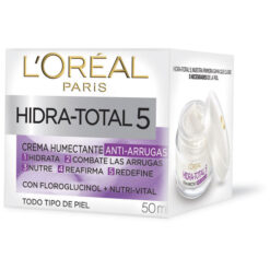 Crema humectante L'Oréal Hidra-Total 5 Antiarrugas X 50 Ml