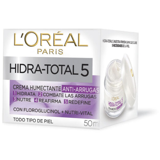 Crema humectante L'Oréal Hidra-Total 5 Antiarrugas X 50 Ml