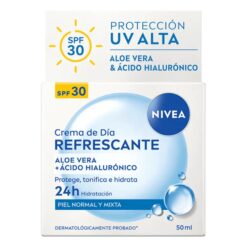 Alternative view of Crema facial Nivea Refrescante Dia 50 Ml FPS 30