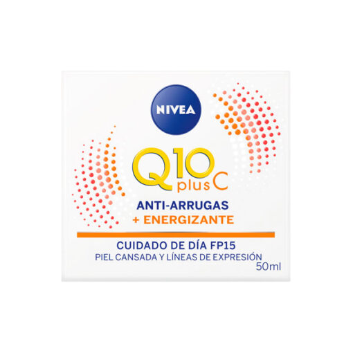 Crema antiarrugas Nivea Q10 Plus C Día X 50 Ml