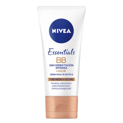 Crema facial BB Nivea Essentials Medio a Oscuro X 51 Ml - Imagen 2