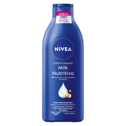 Crema corporal Nivea Milk Nutritiva X 400 Ml