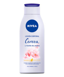 Loción corporal Nivea Cereza & Aceite de Jojoba X 400 Ml