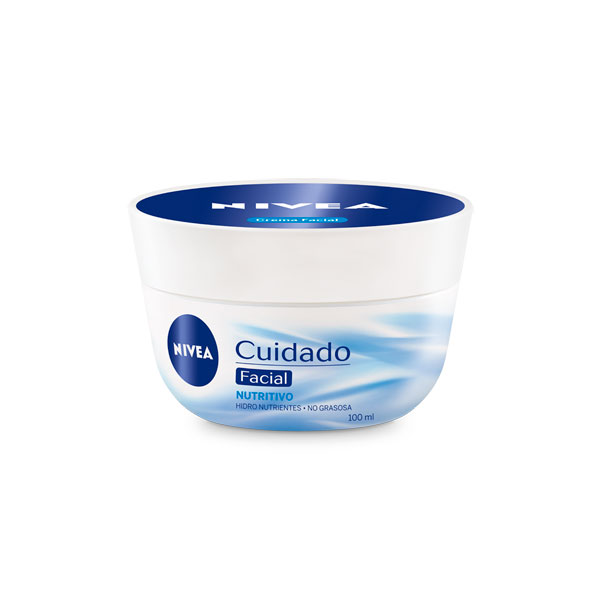 Crema Nivea Cuidado Nutritivo X 100 Ml