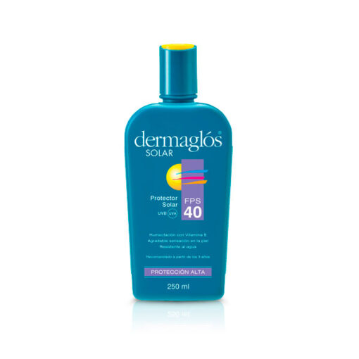 Protector solar Dermaglós FPS 40 X 250 Ml