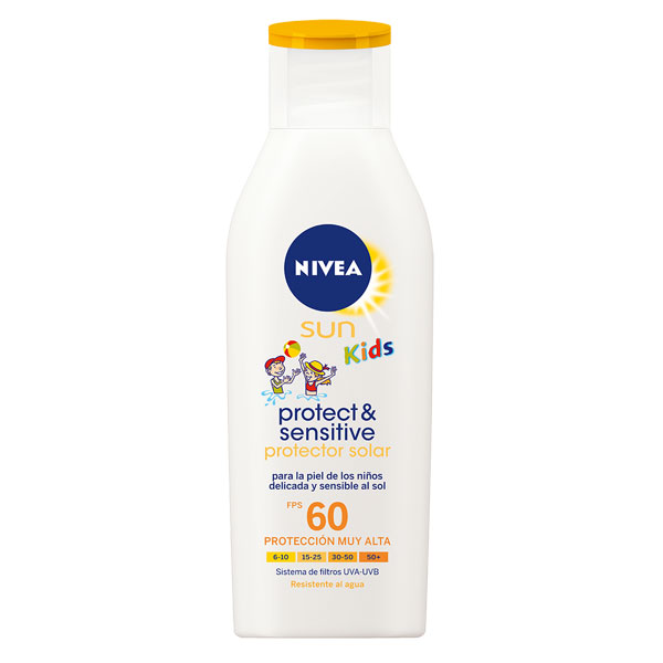 Protector solar Nivea Kids Protect & Sensitive FPS 60 X 200 Ml