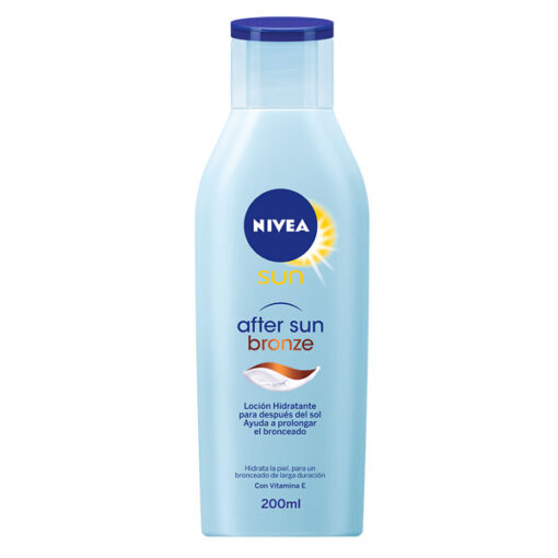 Post solar Nivea Sun Bronze  X 200 Ml