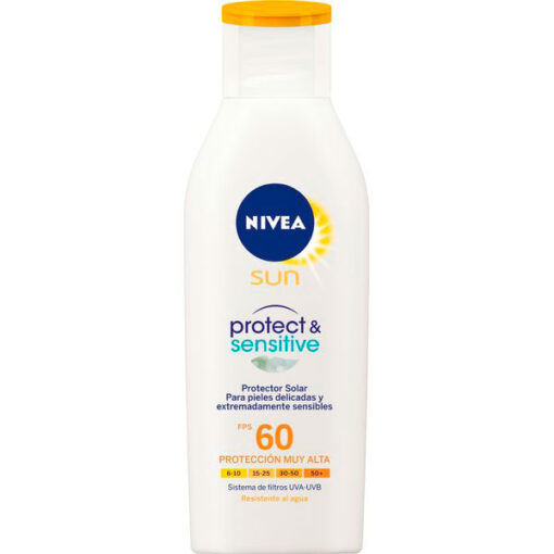 Protector solar Nivea Sun Protect & Sensitive FPS 60 X 200 Ml