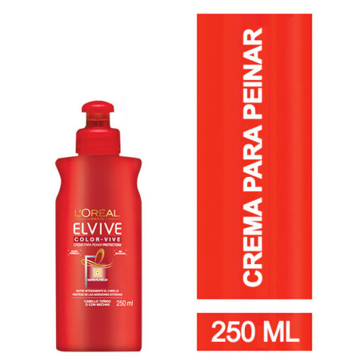 Crema para peinar Elvive Color-Vive Protectora X 250 Ml