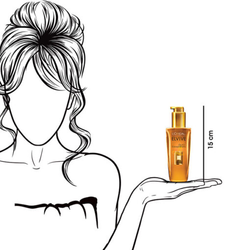 Aceite capilar Elvive Óleo Extraordinario X 100 Ml - Imagen 3