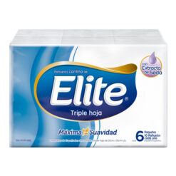Pañuelos descartables Elite Triple Hoja 10 Pañuelos X 6 Paquetes