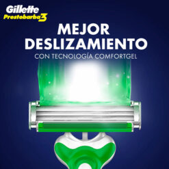 Alternative view of Máquina para afeitar Descartable Gillette Prestobarba3 Sensitive X 2 U