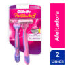 Máquina para afeitar Descartable Gillette Prestobarba3 X 2 U