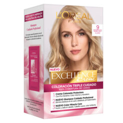 Alternative view of Tintura Permanente en Kit Excellence 9 Rubio Muy Claro