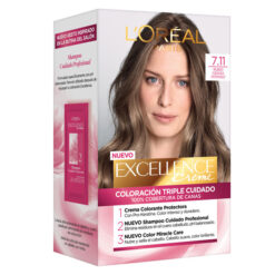 Alternative view of Tintura Permanente en Kit Excellence 7.11 Rubio Ceniza Profundo