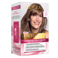 Alternative view of Tintura Permanente en Kit Excellence 7.1 Rubio Ceniza