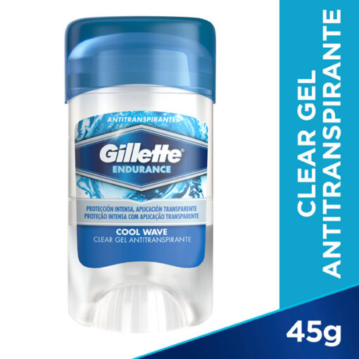 Antitranspirante en gel Gillette  Clear Gel Cool Wave X 45 Gr