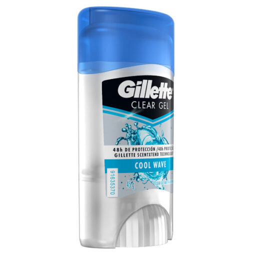 Antitranspirante en gel Gillette  Clear Gel Cool Wave X 45 Gr - Imagen 3