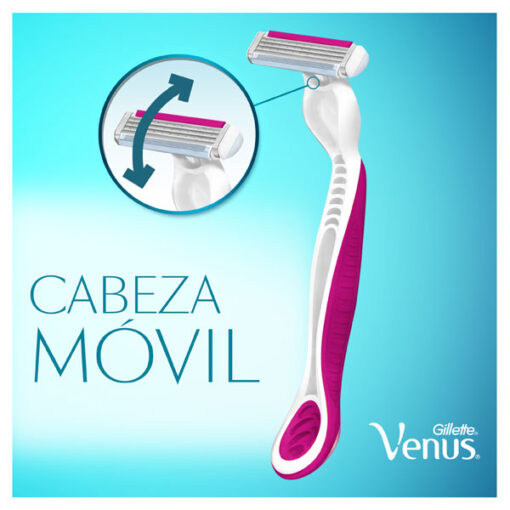 Máquina para afeitar Descartable Gillette Venus Simply3 X 2 U - Imagen 5
