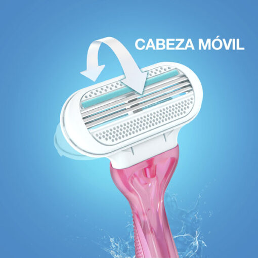 Máquina para afeitar Descartable Gillette Venus Sensitive X 2 U - Imagen 4