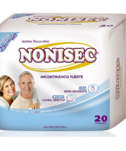 Apósitos Nonisec Incontinencia Fuerte X 20 U