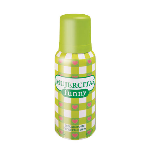 Desodorante en Aerosol Mujercitas Funny X 102 Ml