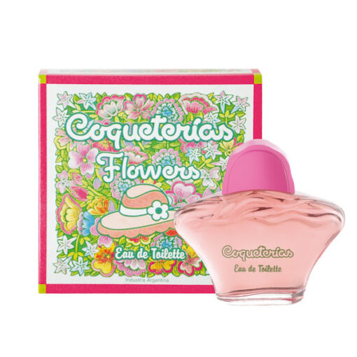 Perfume Coqueterías Flowers X 80 Ml
