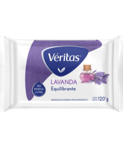 Jabon de Glicerina Veritas Lavanda X 120 Gr