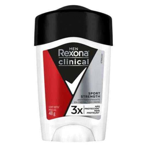 Desodorante en crema Rexona Clinical SPORT STRENGTH X 48 Gr - Imagen 2