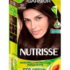 Tintura Permanente en Kit Nutrisse Clasico 30 Espresso