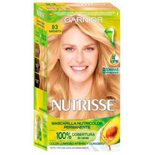 Tintura Permanente en Kit Nutrisse Clasico 93 Margarita