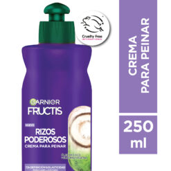 Alternative view of Crema para peinar Fructis Rizos poderosos Control y definicion X 250 Ml