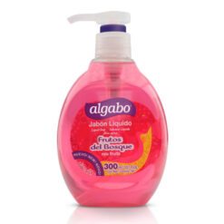 Jabon Liquido Algabo Valvula Frutos del Bosque X 300 Ml