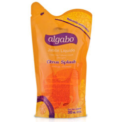 Jabon Liquido Algabo Repuesto Citrus Splash X 300 Ml
