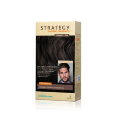 Shampoo Colorante Plumari Strategy Castaño Oscuro X Kit