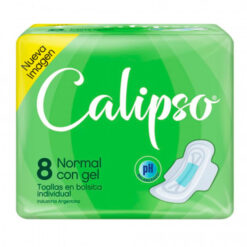Toallas femeninas Calipso Normal Con gel X 8u