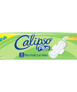 Toallas femeninas Calipso Plus Normal con alas X 8u