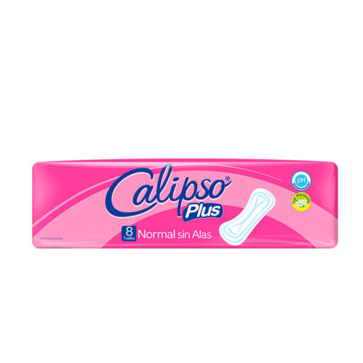 Toallas femeninas Calipso Plus Normal sin Alas X 8u