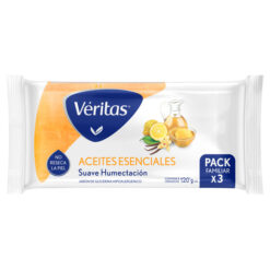 Jabon de Glicerina Veritas Pack x 3 Sin Perfume X 120 gr