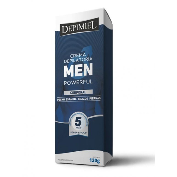 Crema Depiladora Depimiel Men Powerful X 120 Gr