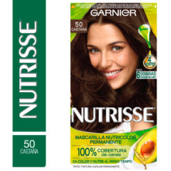 Tintura Permanente en Kit Nutrisse Clasico 50 Castaña
