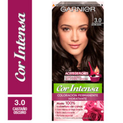 Tintura Permanente en Kit Nutrisse Cor Intensa 3,0 Castaño Oscuro