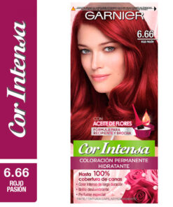 Tintura Permanente en Kit Nutrisse Cor Intensa 6,6 Rojo Intenso