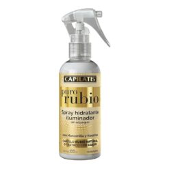 Spray Hidratante Iluminador Capilatis Puro Rubio X 100 Ml