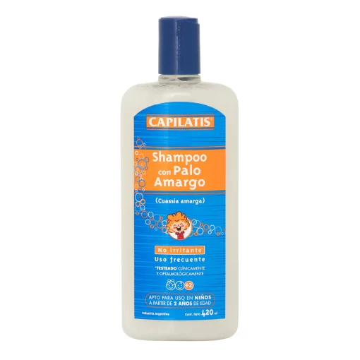 Shampoo Capilatis Palo Amargo Piojos X 420 Ml