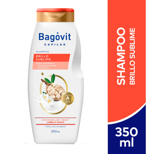 Shampoo Bagóvit Brillo Sublime X 350 Ml - Imagen 2